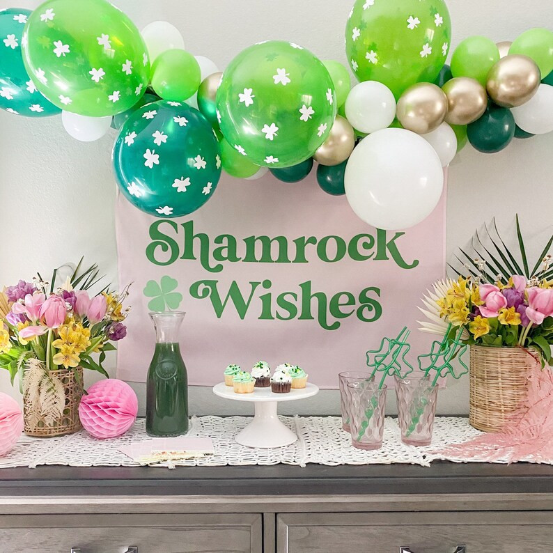 St Patricks Day Balloon Garland Kit Lucky One First Birthday | Etsy | Etsy (US)