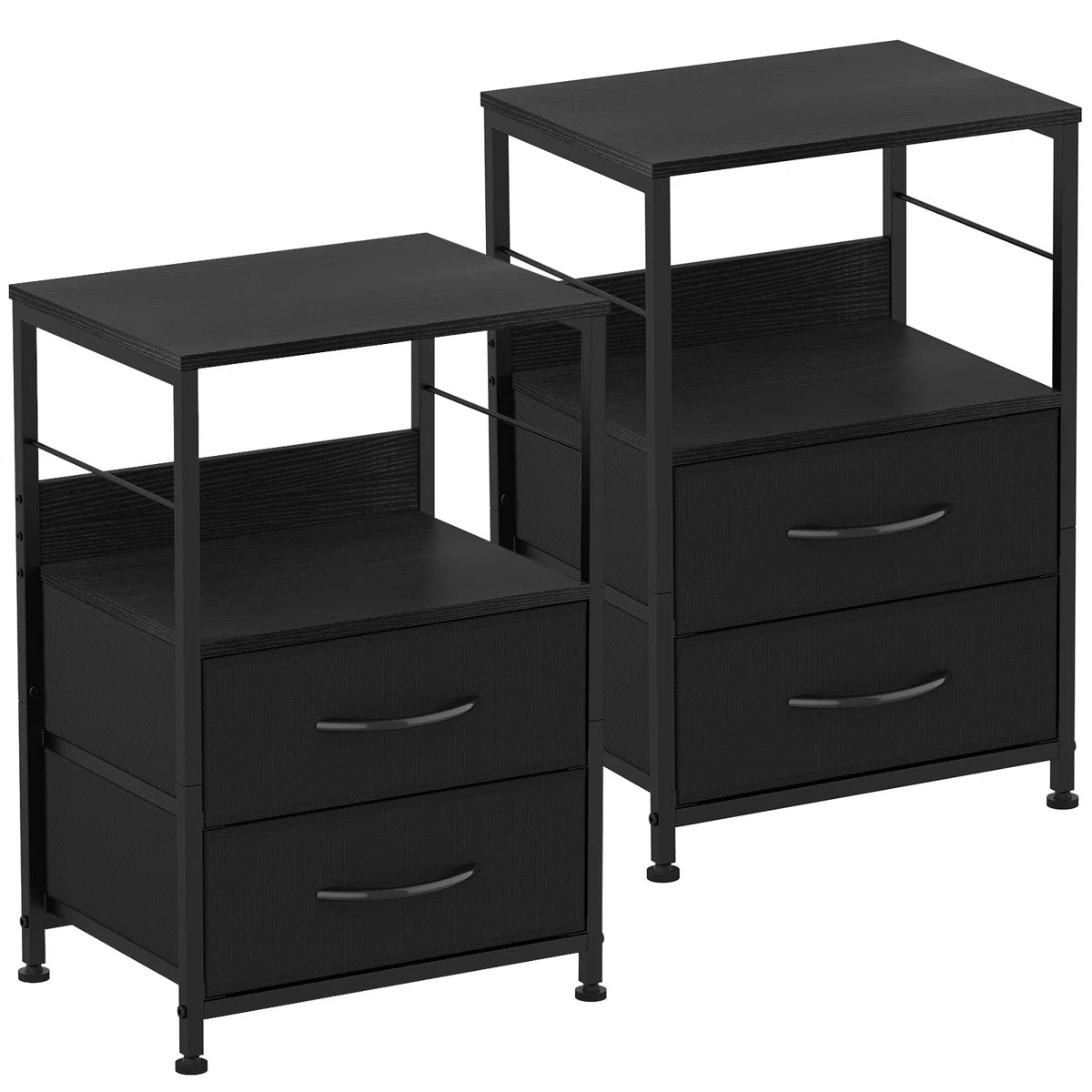 Ebern Designs Vem 23.8'' tall 2 - Drawer End Table Set & Reviews | Wayfair | Wayfair North America