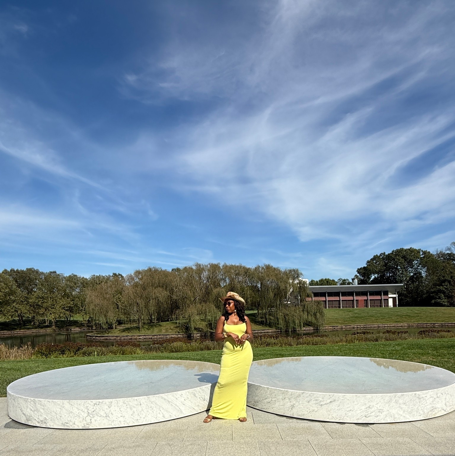 Golden hour, but make it bold. ✨
This sunshine look was made for fall adventures — pairing a flowy yellow maxi dress with Western-inspired accents for that soul meets style vibe. 🤠💛

🍂 Outfit Details:
👗 Bold Yellow Maxi Dress – effortless glow for sunny days
🤠 Straw Cowgirl Hat – laid-back meets chic
👜 Woven Straw Bag – perfect for a casual day out
💍 Gold Statement Jewelry – adds polish to every move
🩴Flip Flops – because confidence deserves a little lift

Styled for an afternoon stroll and that perfect golden moment. ☀️
Because sometimes, standing out is the most natural thing you can do.

#FallStyle #SoulMeetsStyle #GoldenHourGlow #CowgirlCore #BoldAndFeminine #YellowDressVibes 

#LTKSaleAlert #LTKU #LTKStyleTip