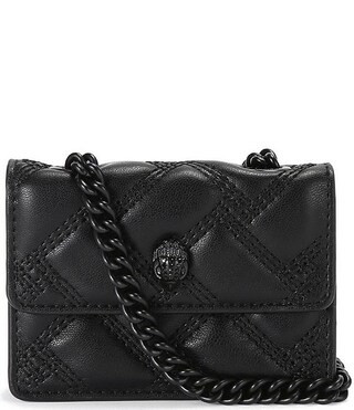 Kurt Geiger London Micro Kensington Triple Stiched Quilted Chain Crossbody Bag | Dillard's | Dillard's