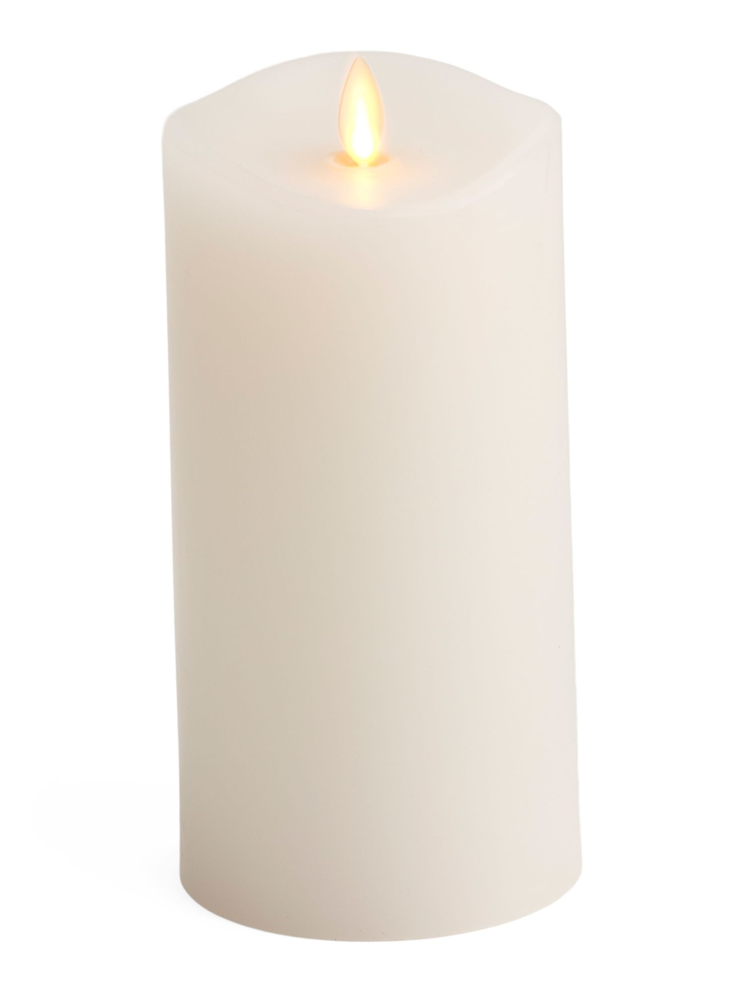7.5in Melted Edge Led Pillar Candle | Marshalls