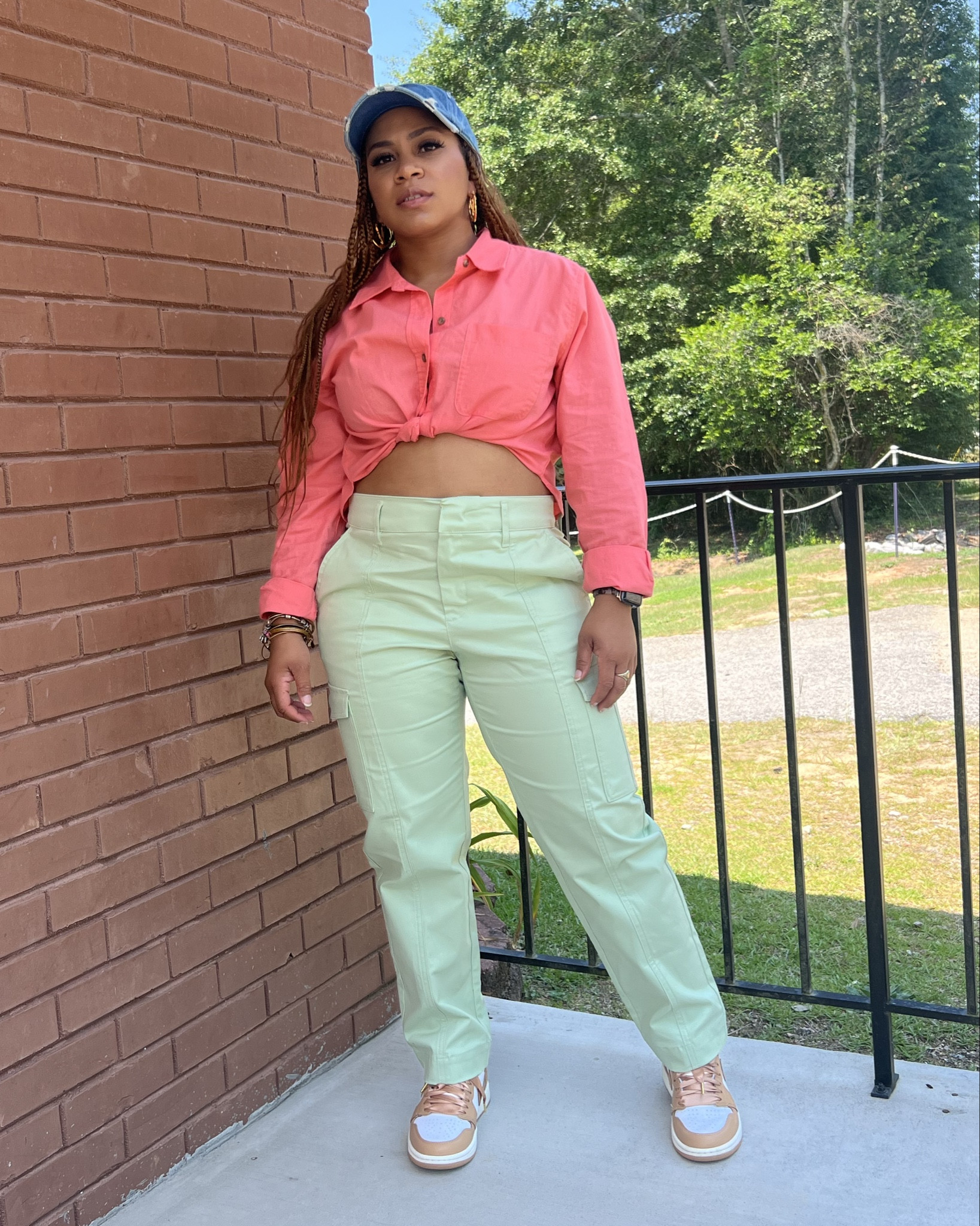 It’s summer time which means bright colors! This color combo was the perfect match for a day of shopping. I’m wearing a Medium in the top from Target. The pants (size 8) are A New Day from Target and on clearance in-stores. I’ve linked similar options. 

#LTKFindsUnder50 #LTKStyleTip