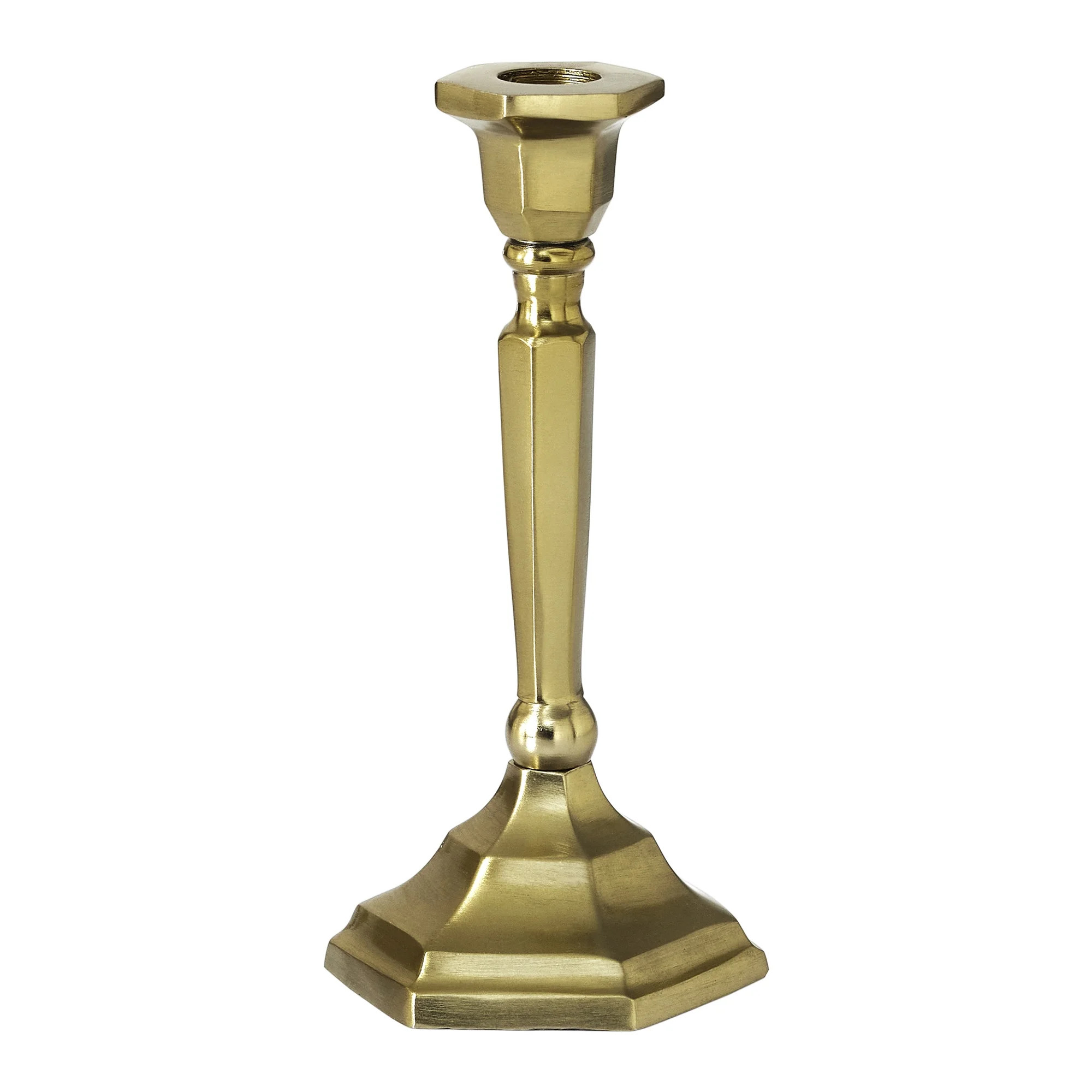 My Texas House Gold Taper Candle Holder, 8" | Walmart (US)