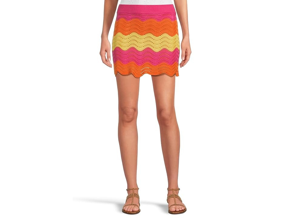 Beach Riot Bali skirt Women's Skirt Soleil Wave : SM, Viscose | Zappos