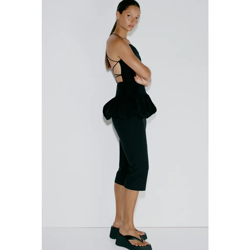 H&M Capri Pants in Black at Nordstrom, Size 8 | Nordstrom