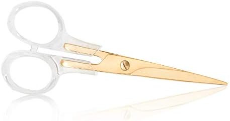 SIRMEDAL Stylish Acrylic Gold Stainless Steel Premium Multipurpose Scissors for Office Home Schoo... | Amazon (US)
