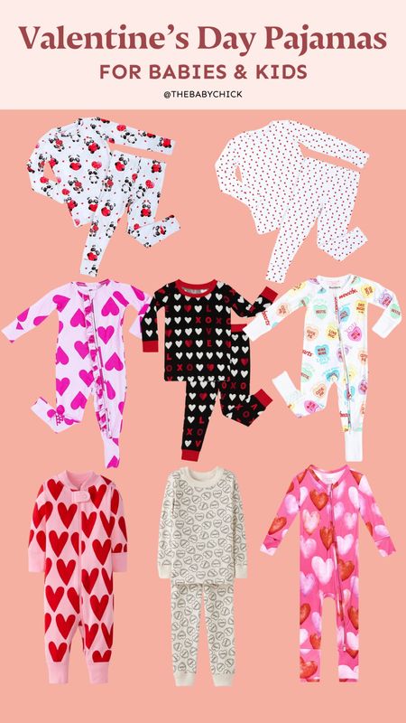 A few of our favorite Valentine’s Day pajamas for babies and toddlers! 💕❤️ #valentinesday #valentinespajamas #kidspajamas 

#LTKSeasonal #LTKbaby #LTKkids
