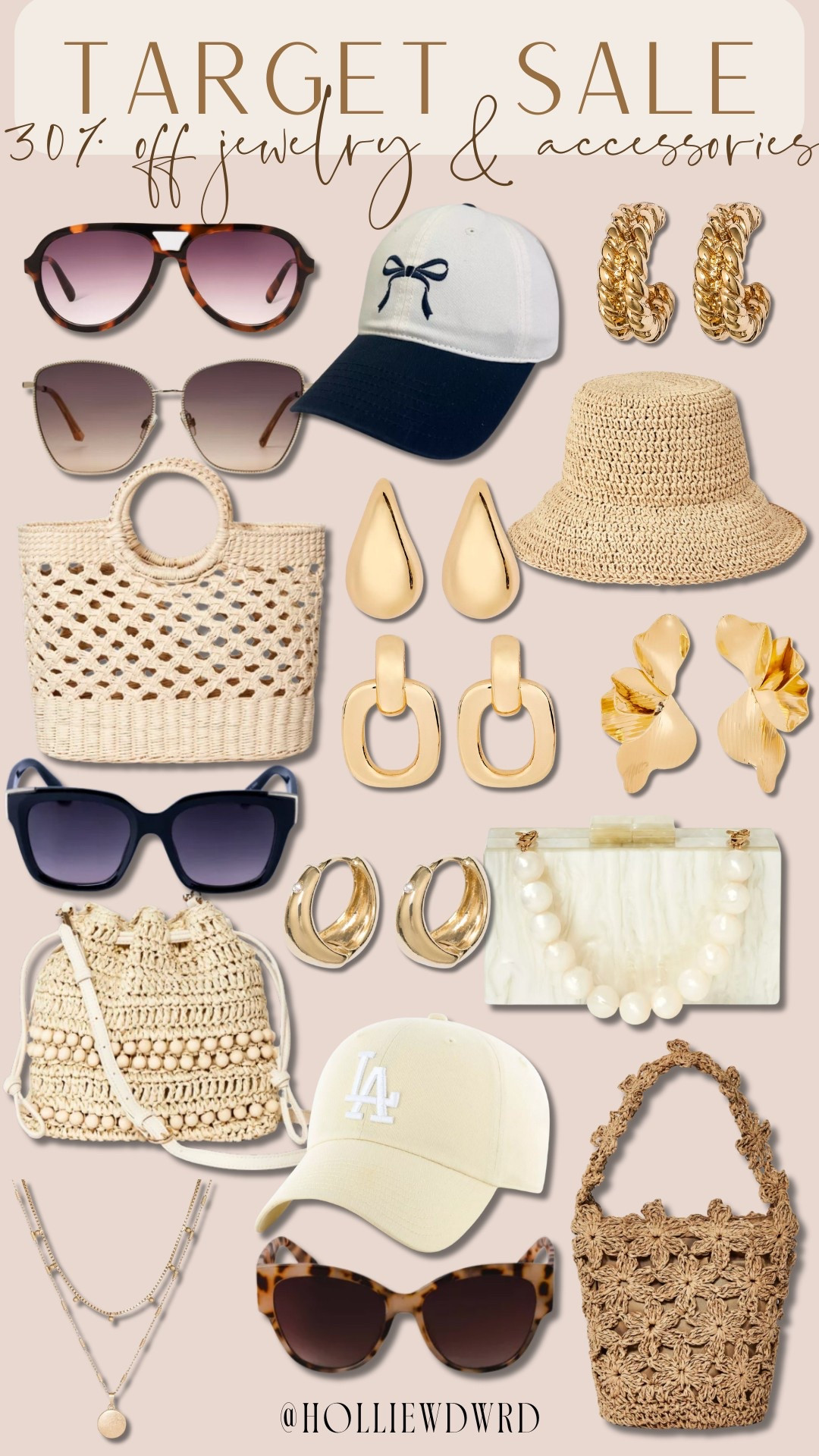Target 30% off jewelry and accessories 

#LTKStyleTip #LTKSeasonal #LTKSaleAlert