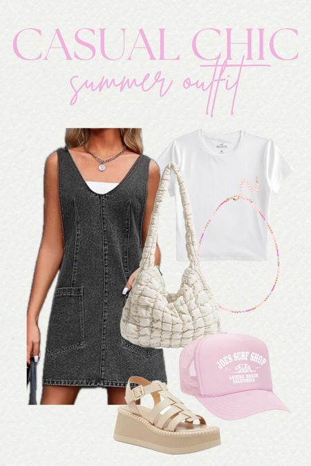 Casual chic outfit of the summer 🎀🌸💗💐