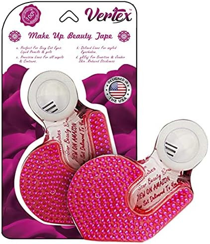 Makeup Tape For Eyeliner Eyeshadow - Cosmetic Eye Makeup Stencils Strips For Eye Gel Stencil Stay... | Amazon (US)