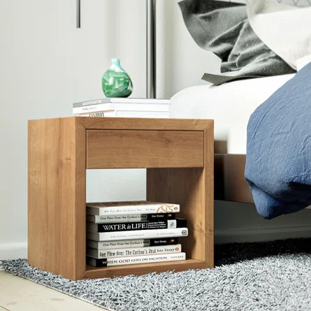 Traskwood Solid Wood Nightstand | Wayfair North America