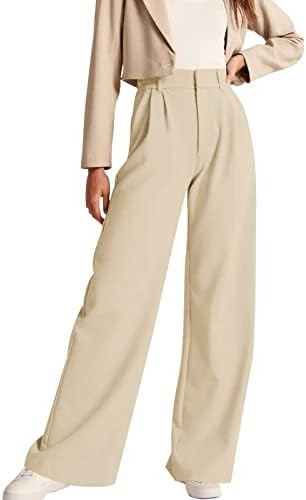 NIMIN Women Work Pants Business Casual Outfits Dress Trousers with Pockets | Amazon (US)