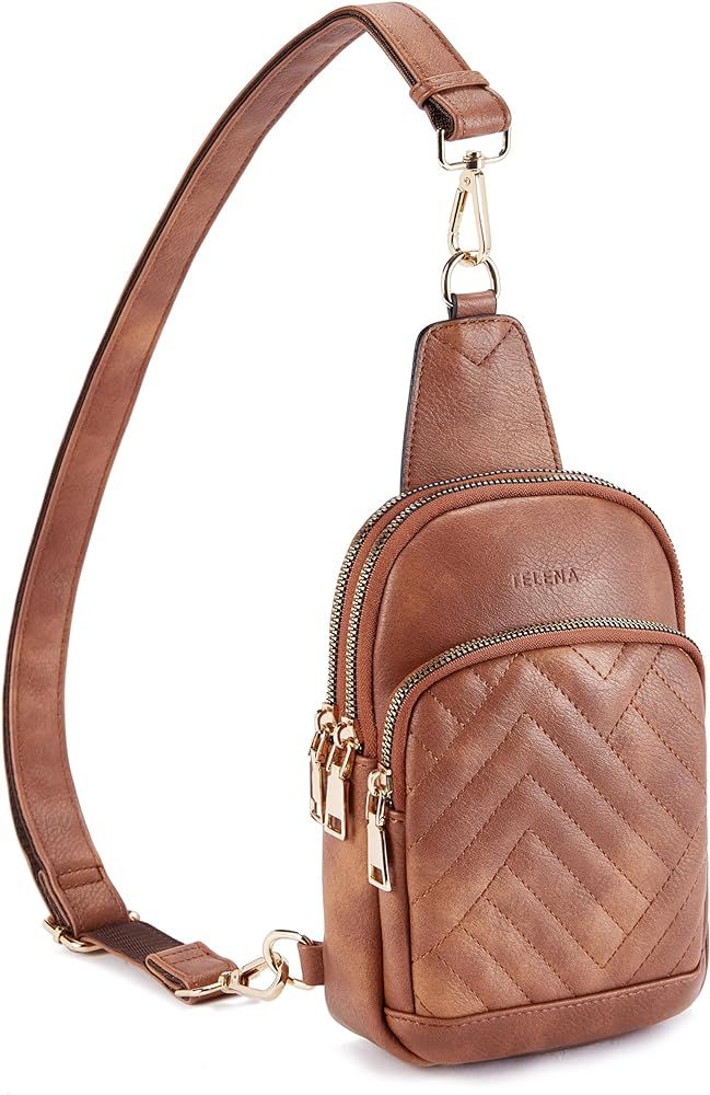 Telena Sling Bag for Women Crossbody Purse Fanny Pack Crossbody Bags Chest Bag for Women | Amazon (US)