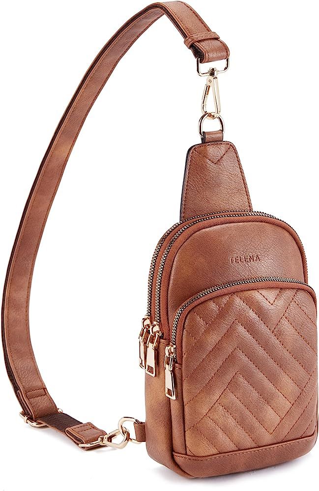 Telena Sling Bag for Women Crossbody Purse Fanny Pack Crossbody Bags Chest Bag for Women | Amazon (US)