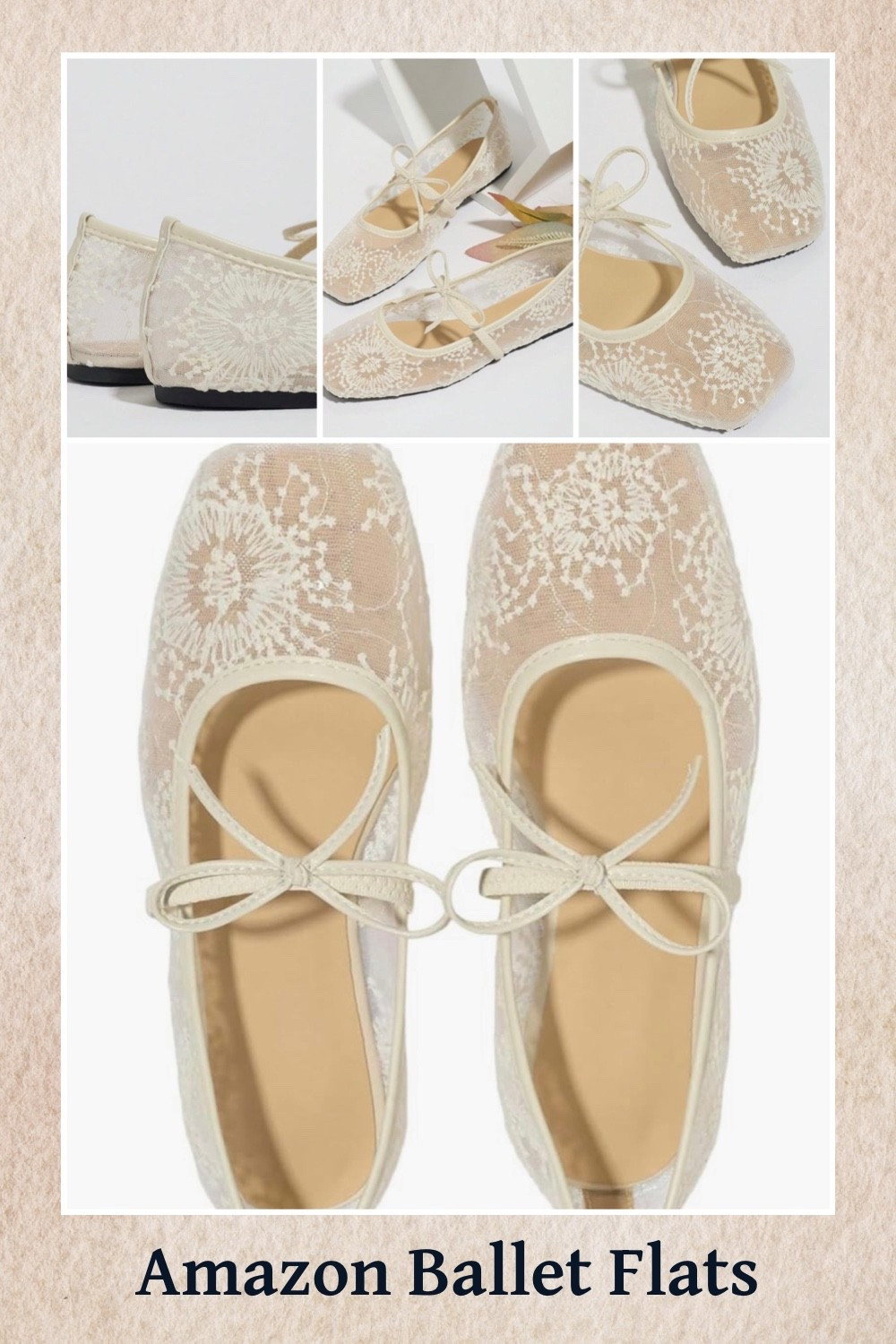 Super pretty ballet flats on Amazon for the bride to be. 

Wedding shoes, white shoes, bride flats, bridal shoes.

#LTKSeasonal #LTKWedding
