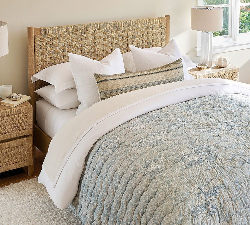 Bolinas Woven Bed | Pottery Barn (US)