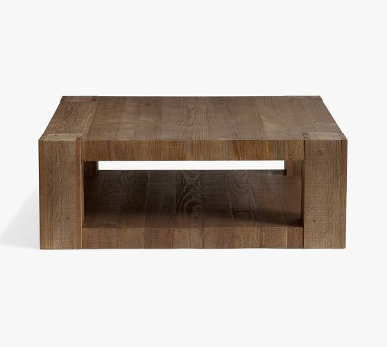 Rockport Square Reclaimed Wood Coffee Table (44") | Pottery Barn (US)