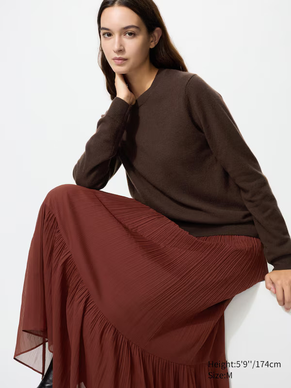 100 % Kaschmir Pullover (Rundhals) | UNIQLO (DE)