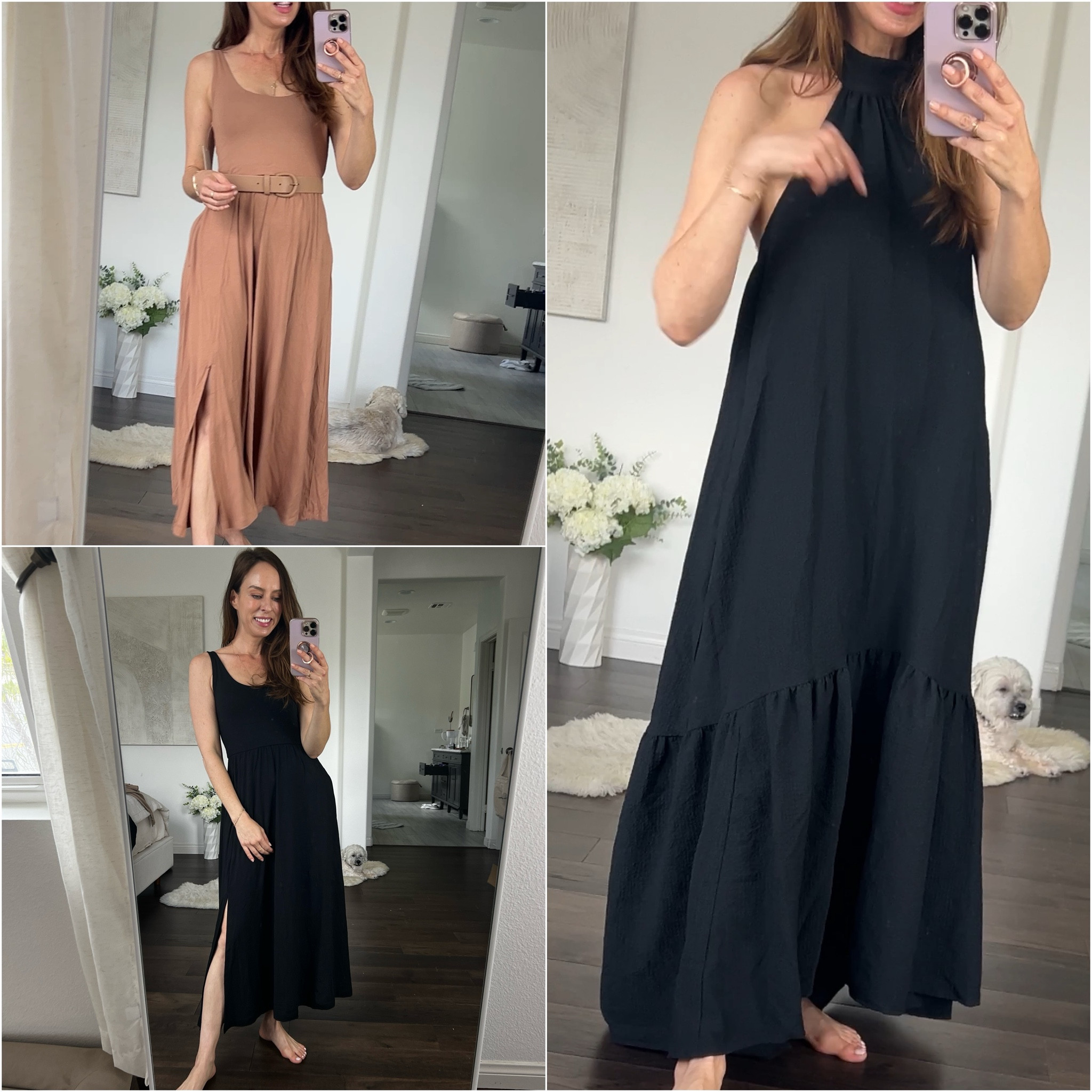 Target dress try-on over IG stories - wearing XS in all - all on sale for under $30 through 4/13!

#LTKfindsunder50 #LTKxTarget