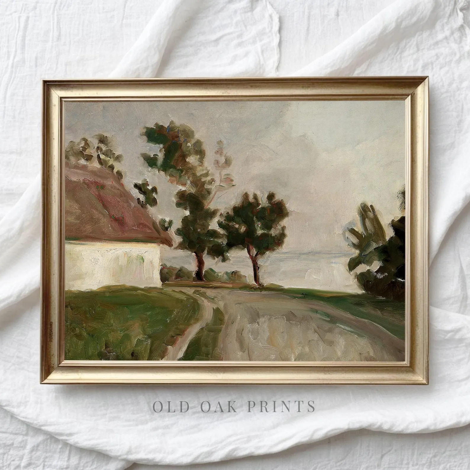 Modern Minimal Farmhouse Painting Print | Farmhouse Print | Kitchen Wall Decor | Farmhouse PRINTA... | Etsy (US)