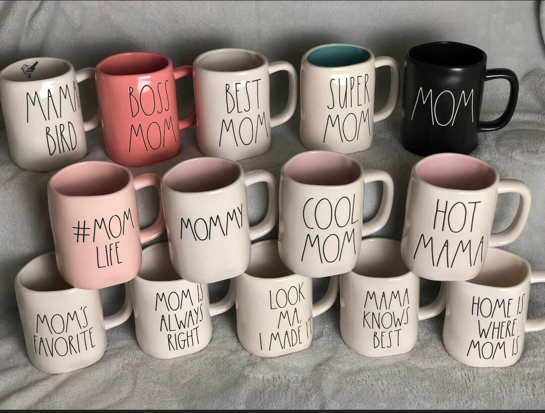 Ceramic coffee mug, rae dunn authentic mug, coffee mug, personalized coffee mug, mugs for gift, m... | Etsy (US)