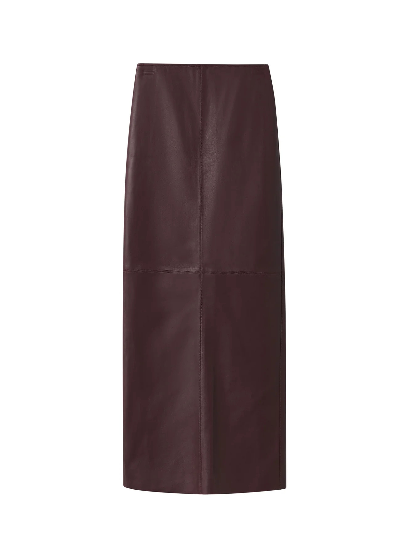 Marta Leather Midi Skirt | A.L.C