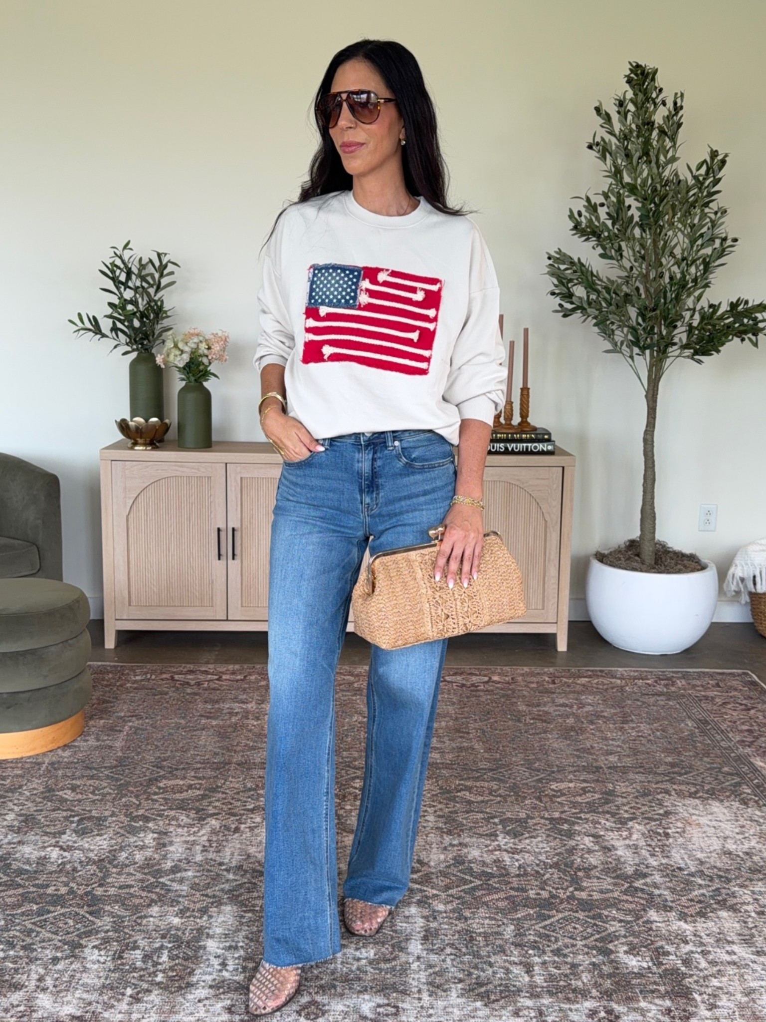 @Target Target Free People look for less 
$25 versus $158 
Wearing a size small and it’s the perfect size 
@Quince denim wearing a size 27 in extra tall - the perfect stretch

@target #ad #sponsored

#LTKU #LTKootd #LTKOver40