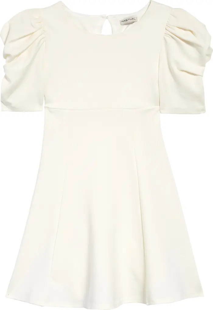 Habitual Girl Habitual Kids' Puff Sleeve Flounce Dress | Nordstrom | Nordstrom
