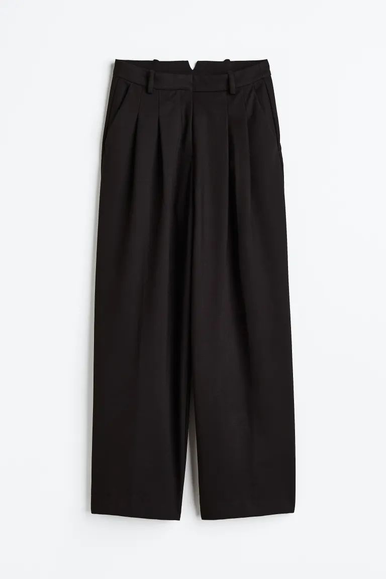 Wide tailored trousers | H&M (UK, MY, IN, SG, PH, TW, HK)