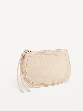 Faux-Leather Keychain Wristlet | Old Navy (US)