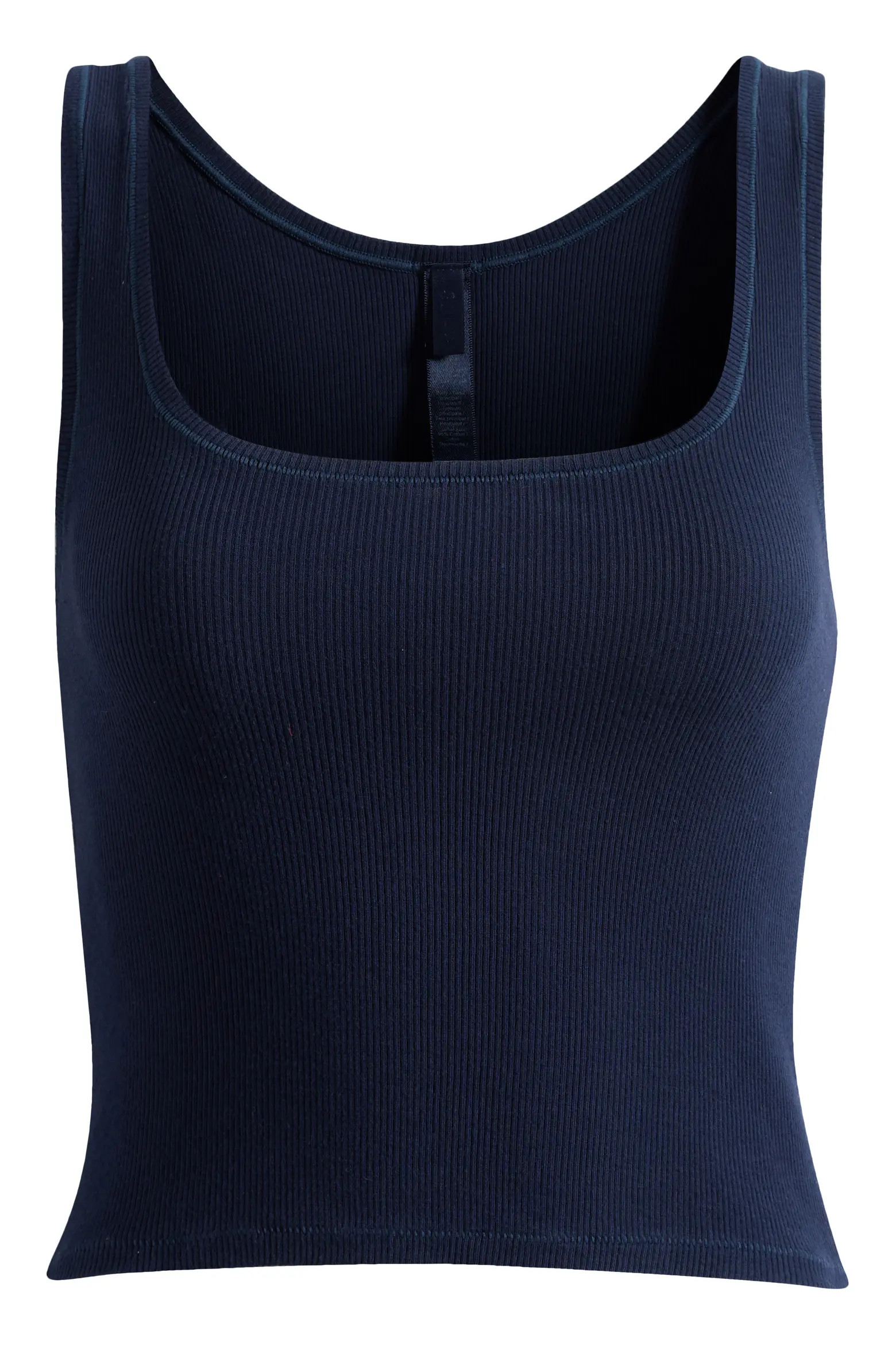 Crop Stretch Cotton Rib Tank (Women) | Nordstrom | Nordstrom