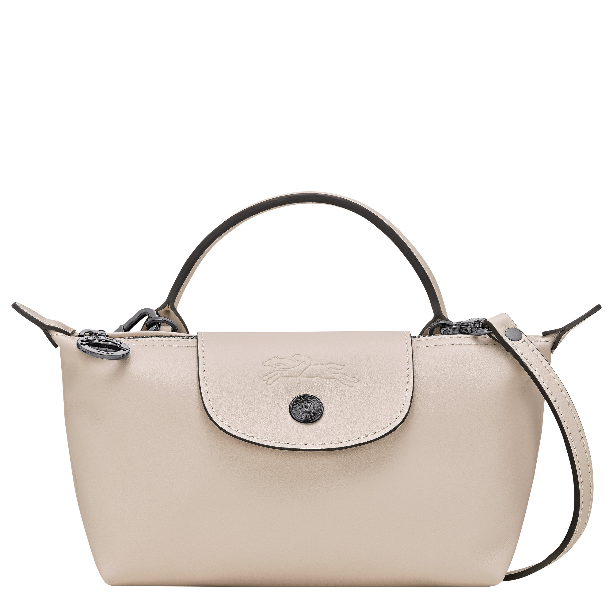 Le Pliage Xtra XS Pouch Paper - Leather | Longchamp US | Longchamp