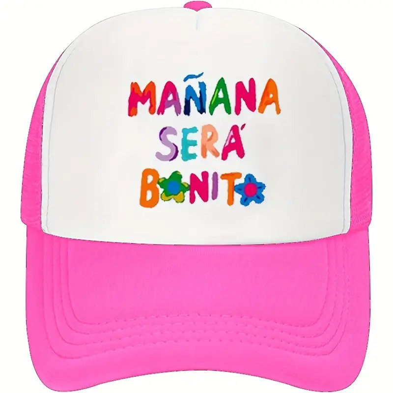 Colorful Letter Print Trucker Hat Mesh Breathable Candy - Temu | Temu Affiliate Program