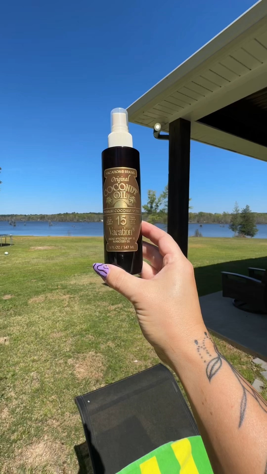 My favorite way to tan is with the tanning oil from vacation!!! 
It’s the best and smells amazing!!

#LTKSwim #LTKdayinmylife #LTKmomlife
