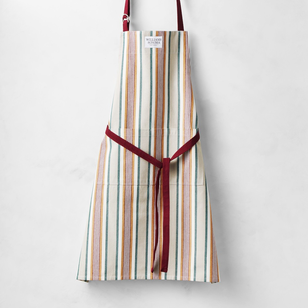 Williams Sonoma Autumn Stripe Apron | Williams-Sonoma