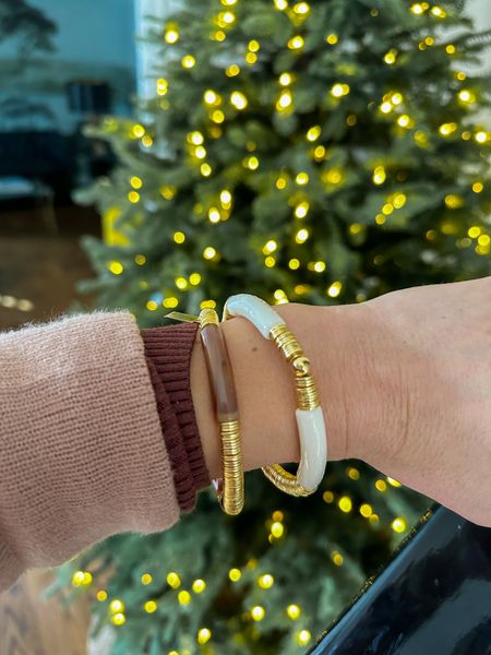 I love these bracelets from a small business! I linked the other jewelry from there I own. They’d all make great gifts! And they’re 20% off right now! 

#LTKCyberWeek #LTKHoliday #LTKGiftGuide