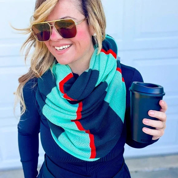 LuluLemon Scarf Rare multicolored scarf. Beautiful | Poshmark