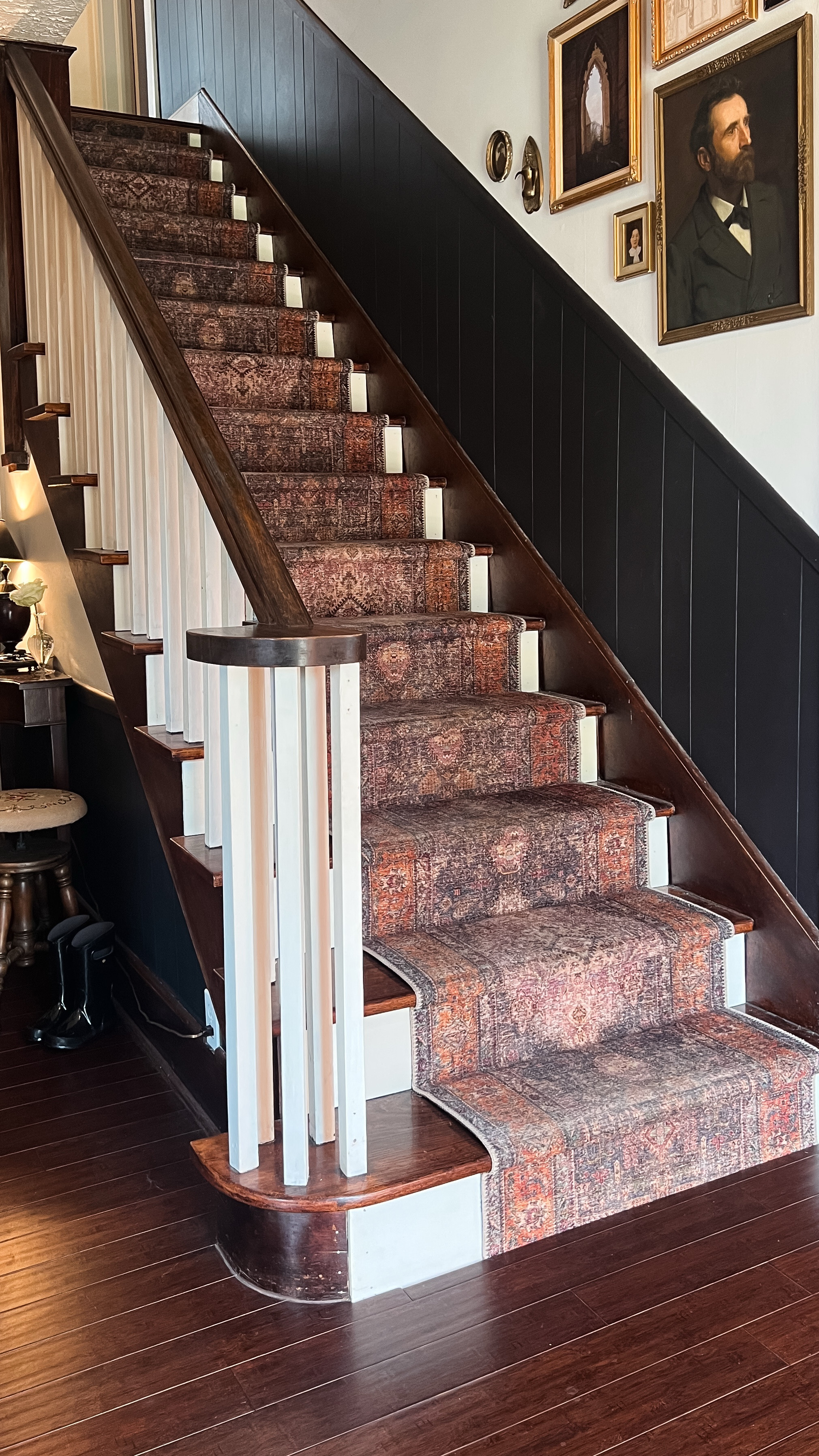 DIY stair runner with this vintage style Loloi, on sale now!

#LTKHome