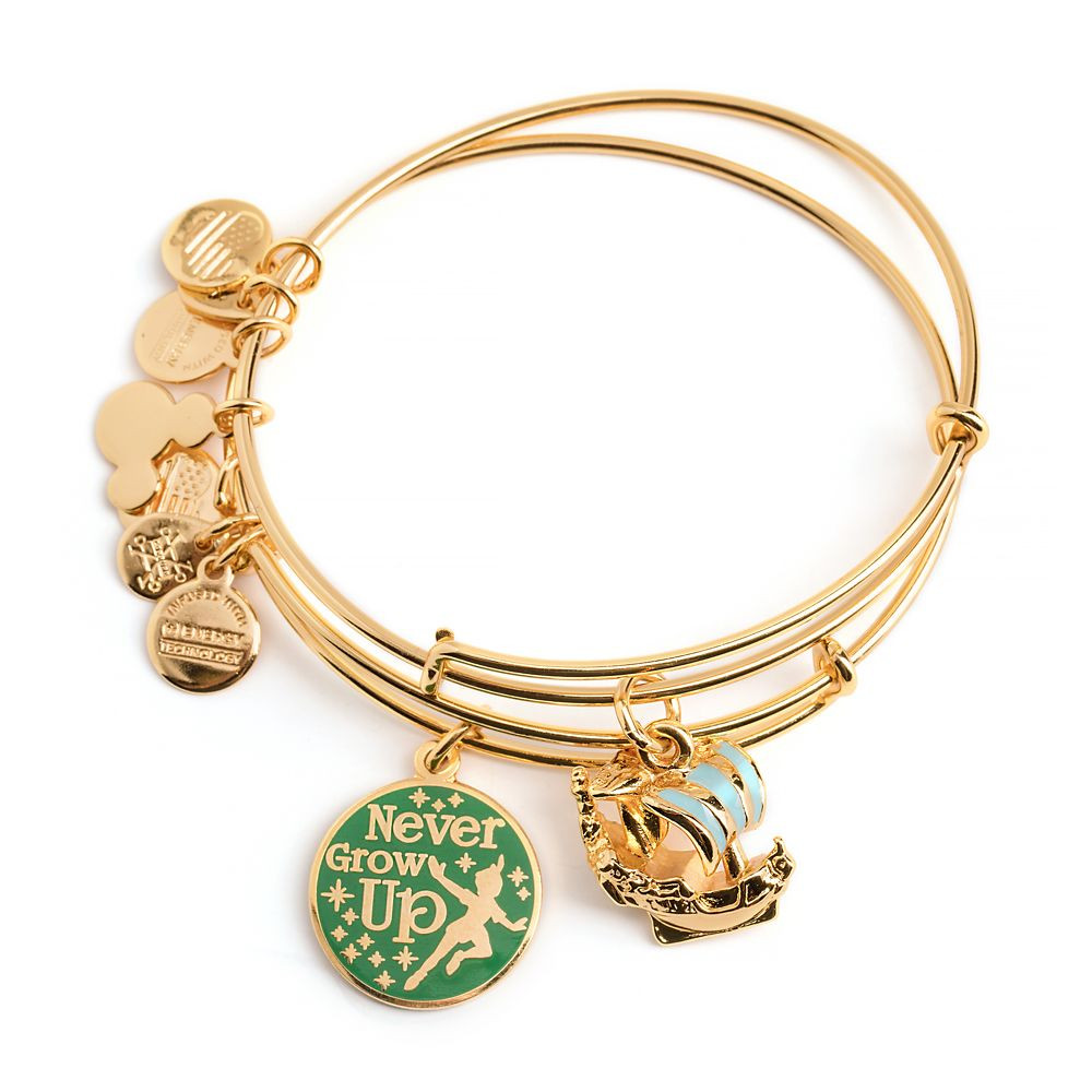 Peter Pan Bangle Set by Alex and Ani | Disney Store