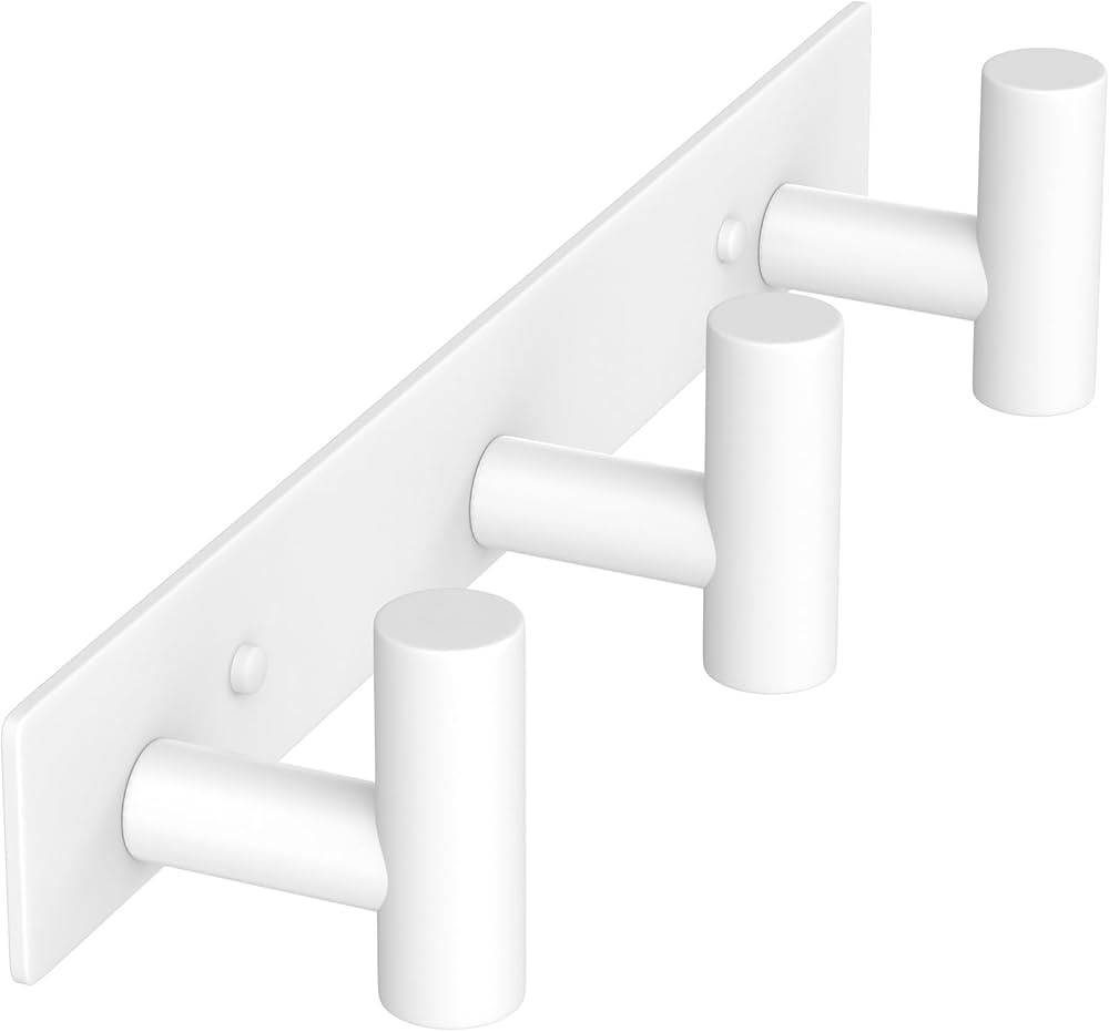 VAEHOLD Hat and Coat Wall Mount Rack - Hooks for Robes, Bags, Keys, and Towels - Bathroom Towel H... | Amazon (US)