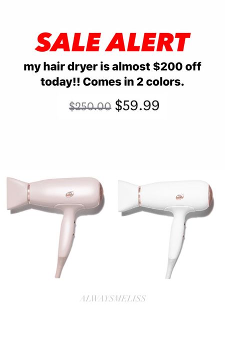 My hair dryer is on MAJOR sale!!! Almost $200 off today!’ Sale ends tomorrow 

#LTKunder100 #LTKsalealert #LTKbeauty
