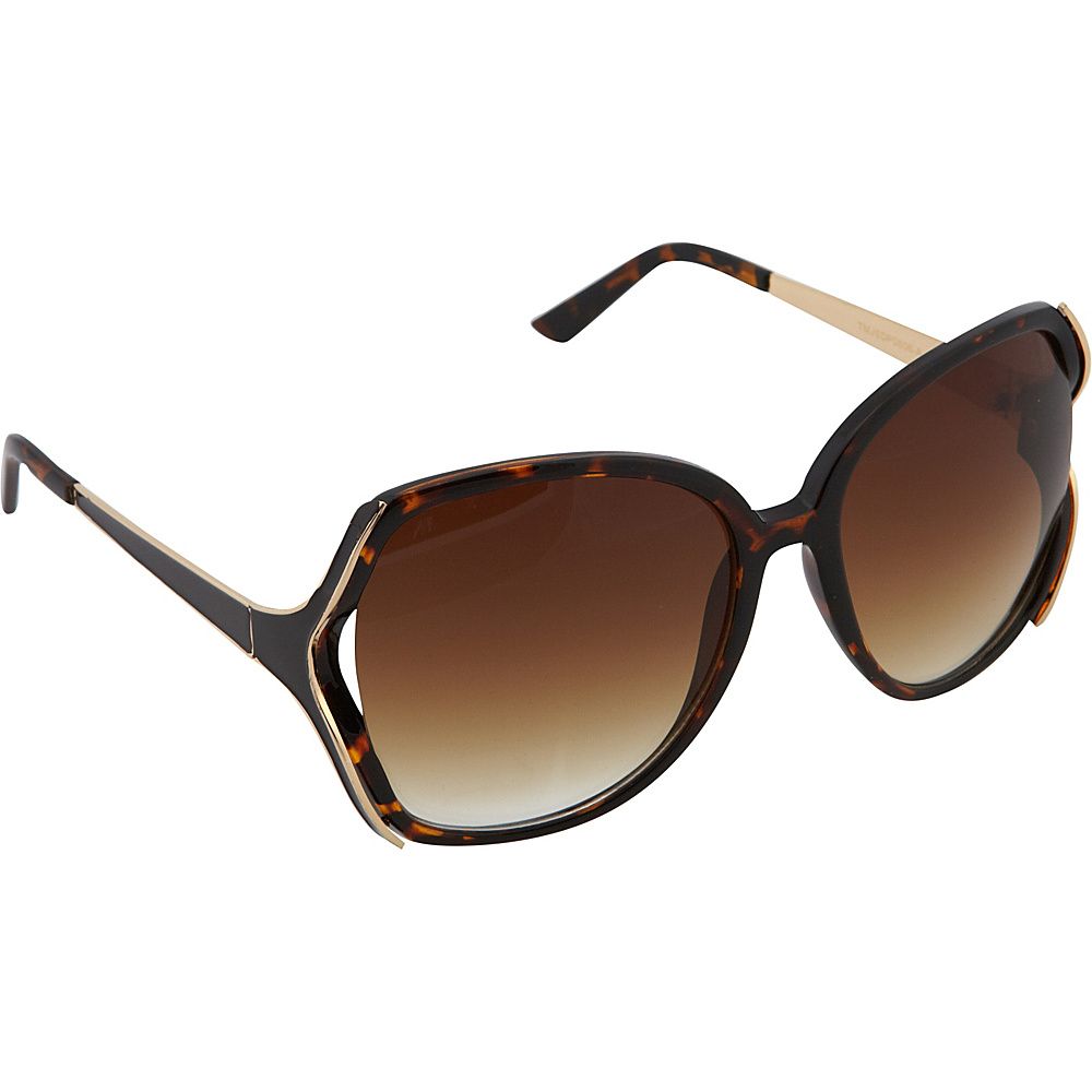 Jessica Simpson Sunwear Oversized Glam Sunglasses Tortoise - Jessica Simpson Sunwear Eyewear | eBags