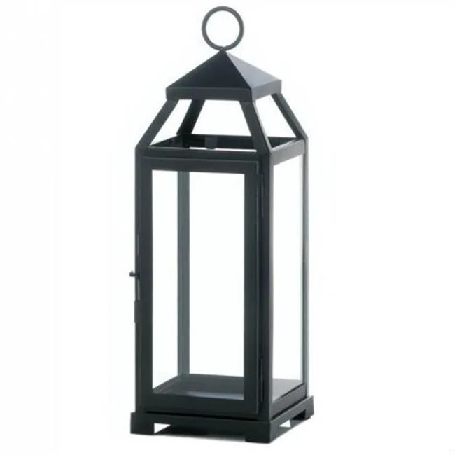 15.5 in. Sleek & Lean Candle Lantern - Walmart.com | Walmart (US)