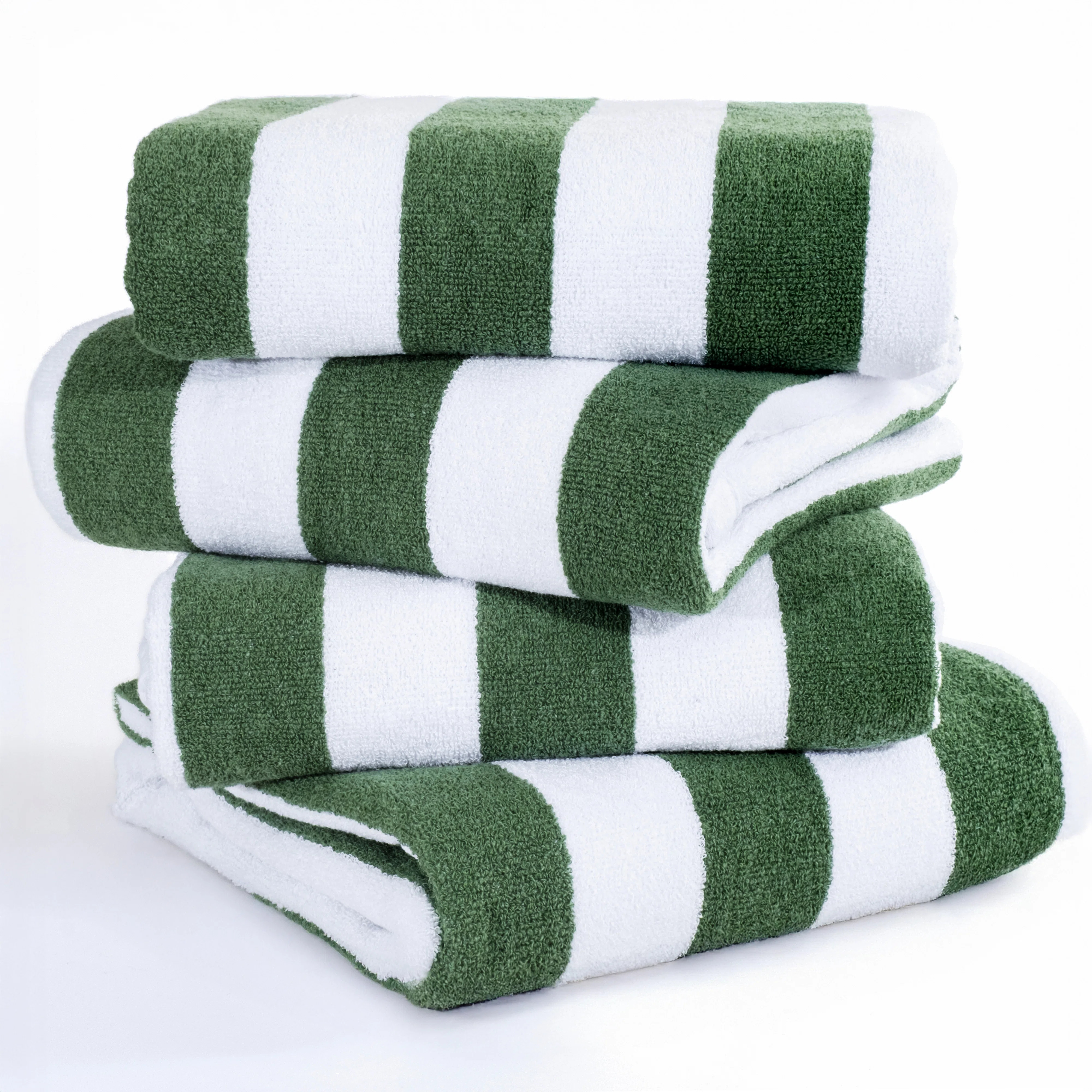 Devontia Cabana Striped Beach Towels, 30x60 inch 4 Piece Oversize Pool Towels (Set of 4) | Wayfair North America