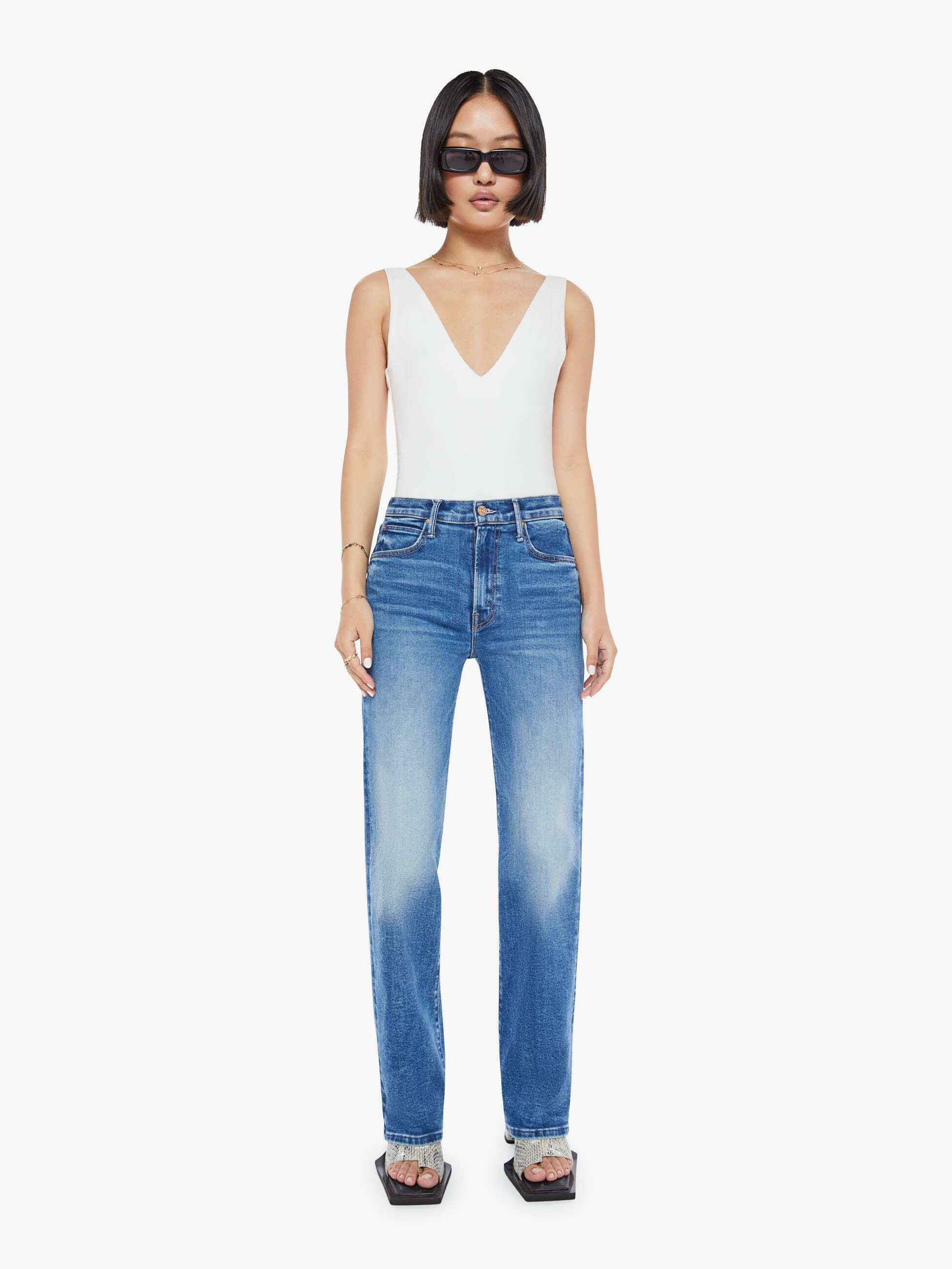 PETITES The Lil Kick It - Bitchin' | Mother Denim