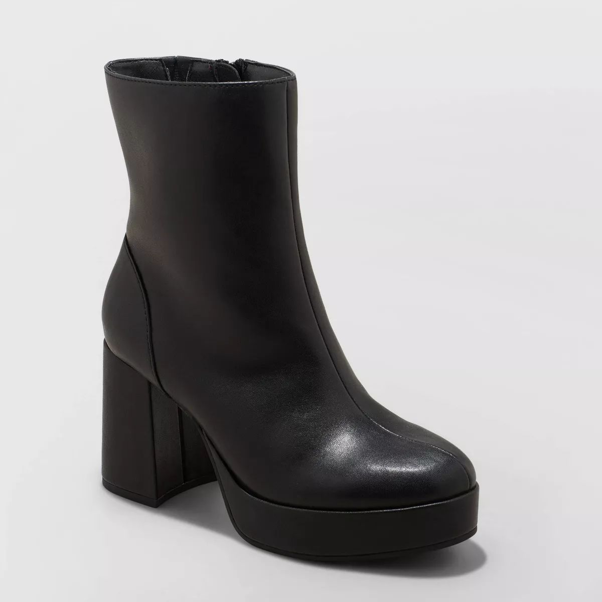 Women's Blythe Platform Boots - A New Day™ Black 7 | Target