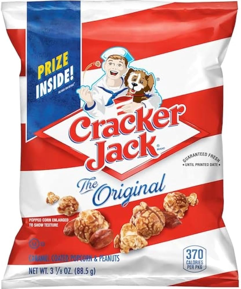 Cracker Jacks Original Large 3.125 Ounce Bag | Pack of 4 | Amazon (US)