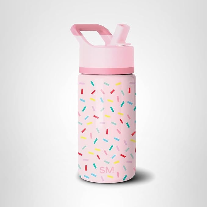 Simple Modern Kids Summit Water Bottle with Straw Lid | 14oz Stainless Steel Cup Insulated Tumble... | Amazon (US)