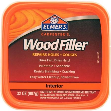 Elmer's Carpenter's Wood Filler, Natural, 32 oz | Walmart (US)