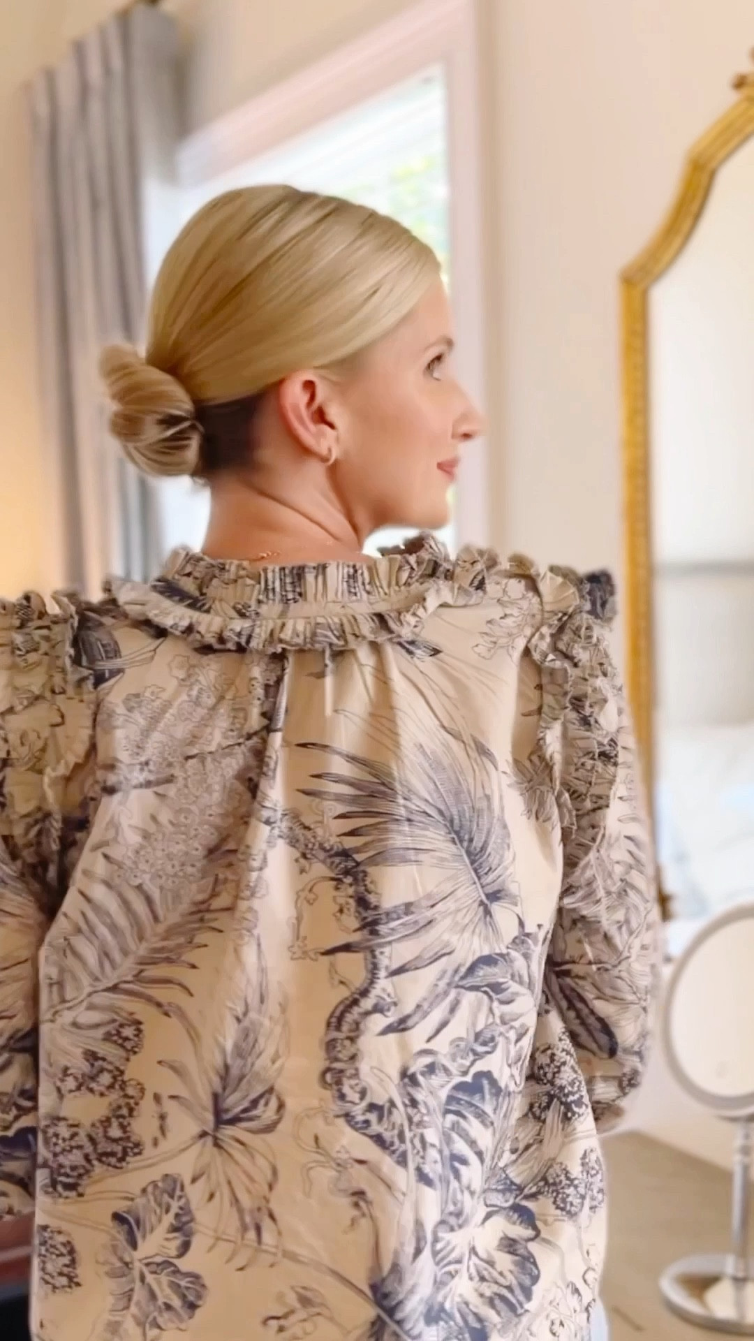 Obsessed with this blue and white top, plus all the hair products I used to achieve this look. 

#LTKstyletip #LTKHoliday #LTKbeauty